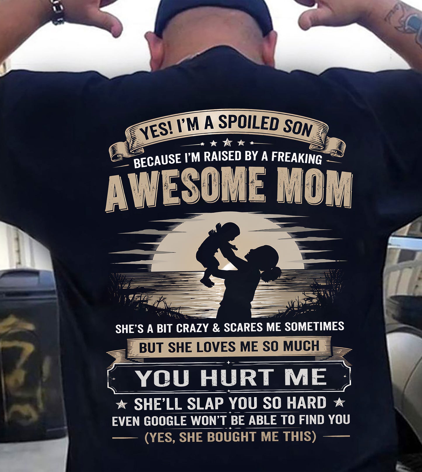 Awesome mom - Perfect gift for your Son (SKU2607-275-00)