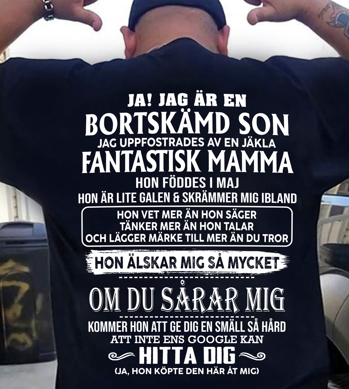 MAJ - Fantastisk mamma – Den perfekta presenten till din son (SKU2606-93-05)
