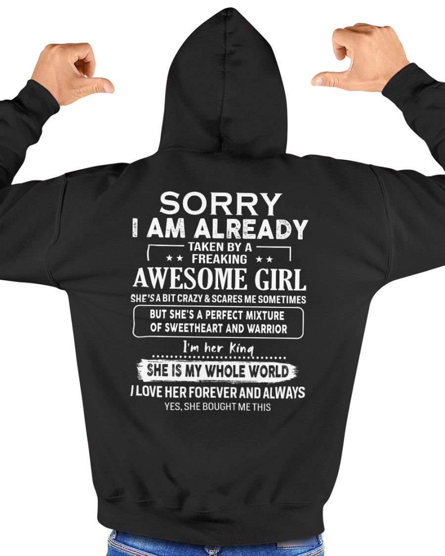 Awesome girl - Perfect gift for your boyfriend, husband - (SKU04-86) - TW07-00
