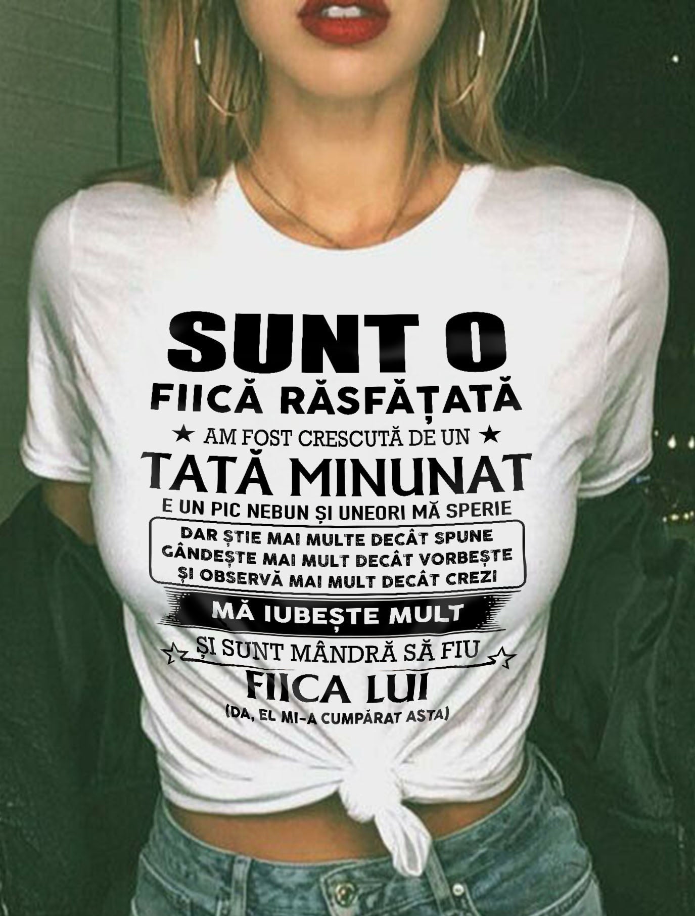 Cel mai frumos cadou pentru prințesa ta - (SKU-RO-DAU) TW07-00 ROMANIA