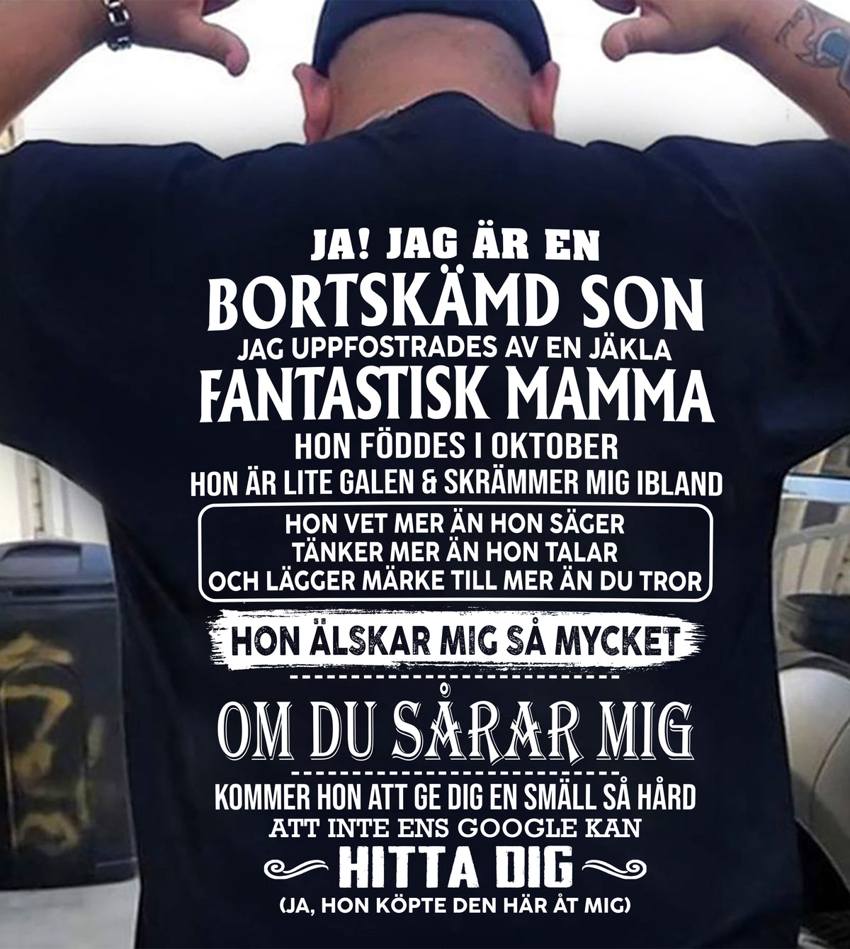 OKTOBER - Fantastisk mamma – Den perfekta presenten till din son (SKU2606-93-10)