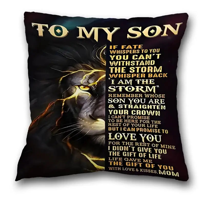 Special Gift For Your Son From Mom- Pillow (SKUP10-111)