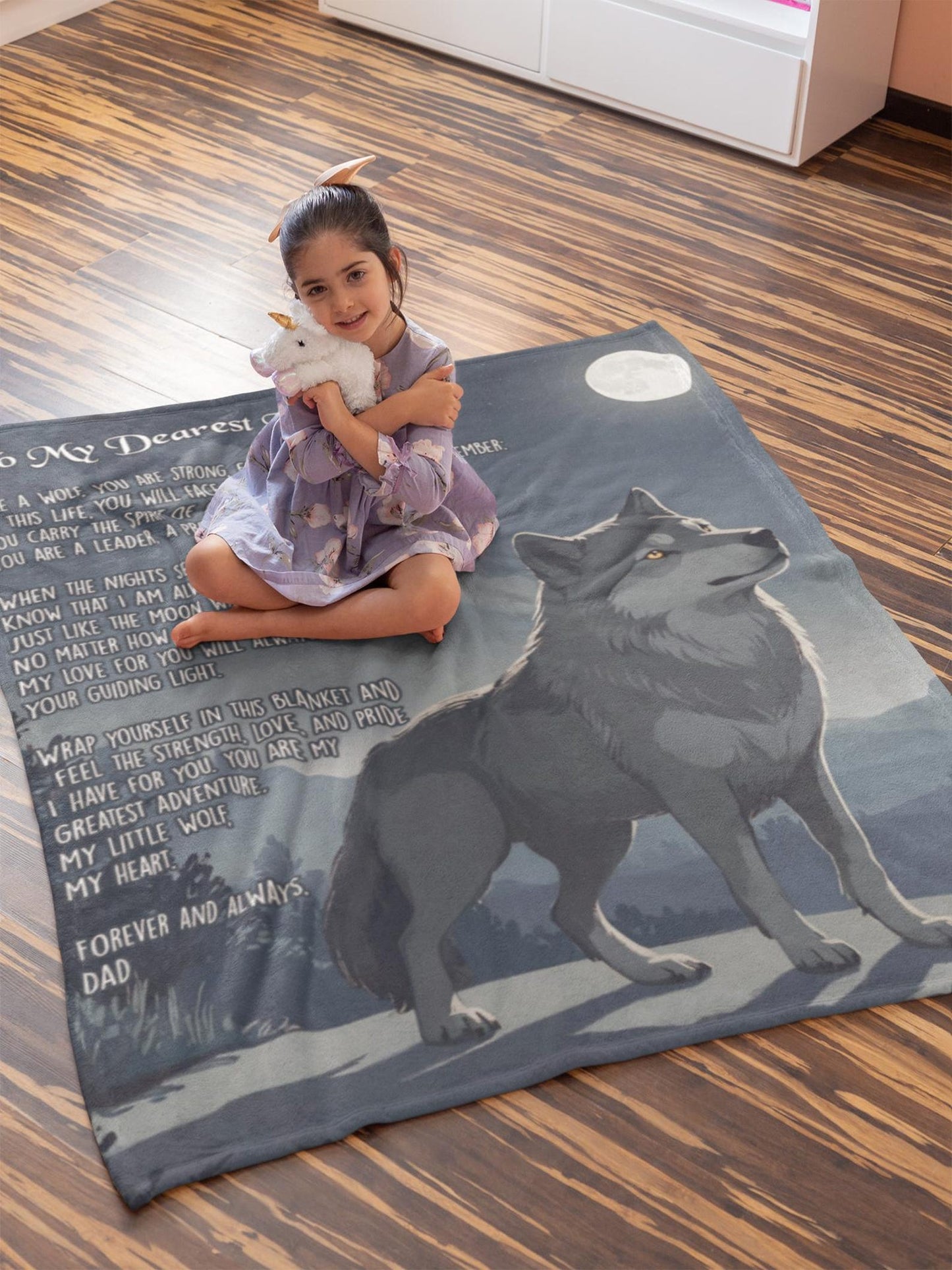 Special Gift For Your Daughter Blanket - From Dad