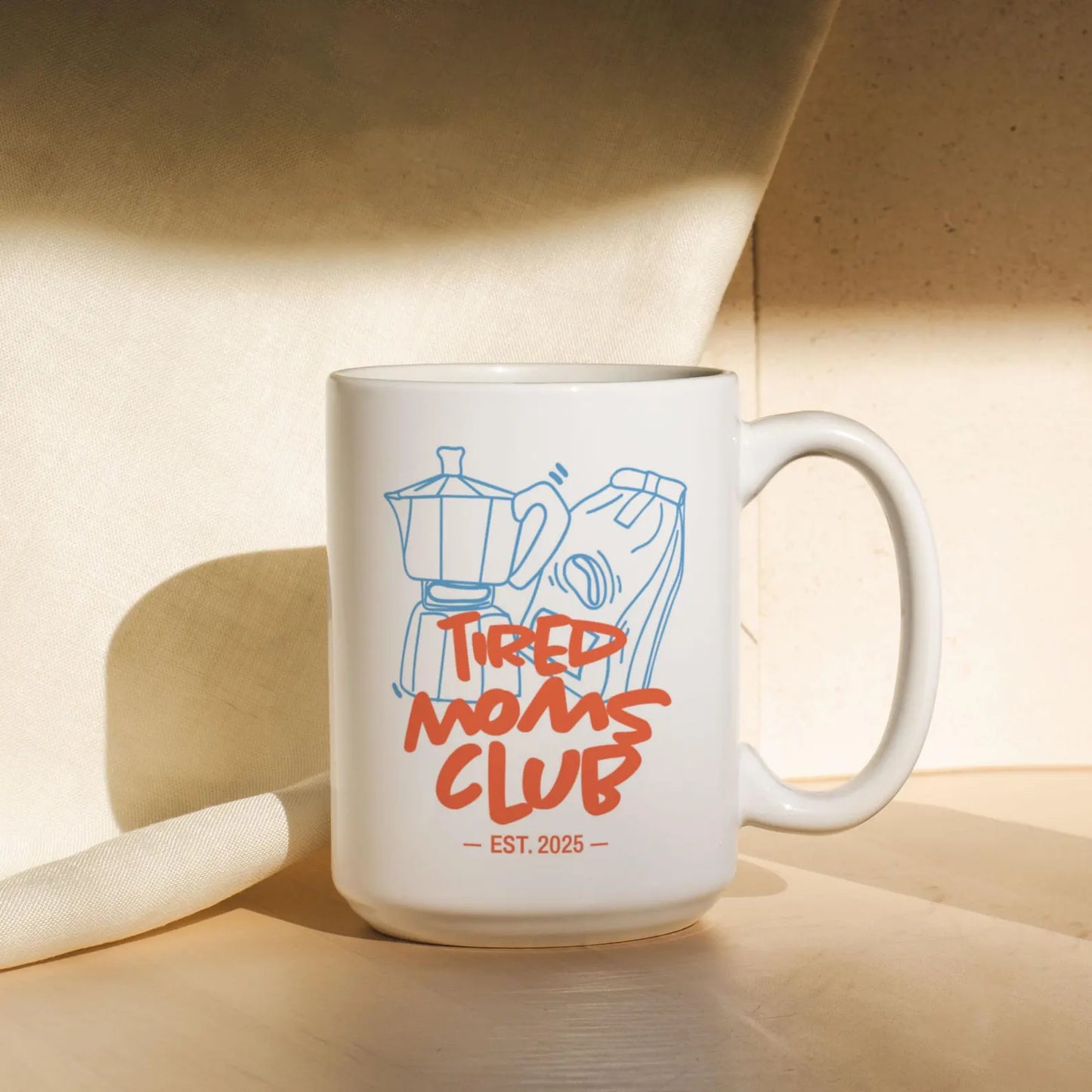 TIRED DAD MUG - GIFT FROM DAUGHTER - TWINEHEARTS