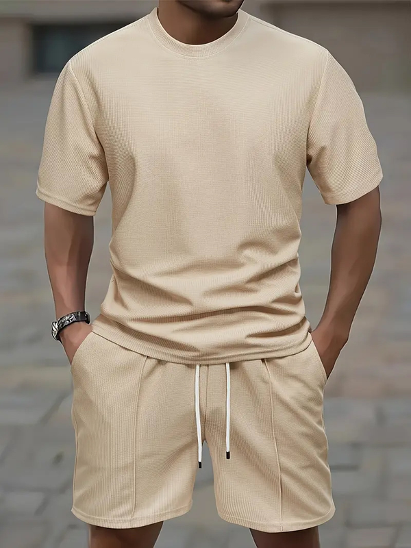 Waffle casual suit A09-739 - GIA MOI