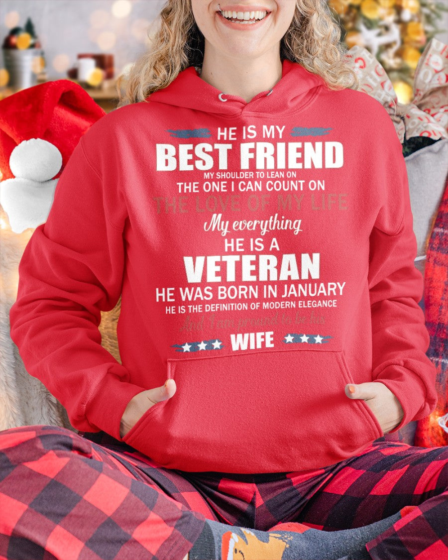 HE IS MY BEST FRIEND - HE WAS BORN IN JANUARY - Vivi01 (SKU05-78-01)