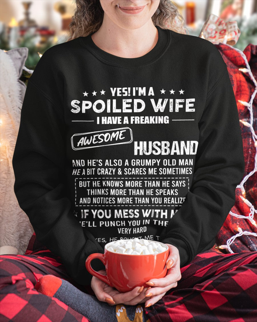 Spoiled Wife - Perfect gift for your wife (SKU26T-01116-00)