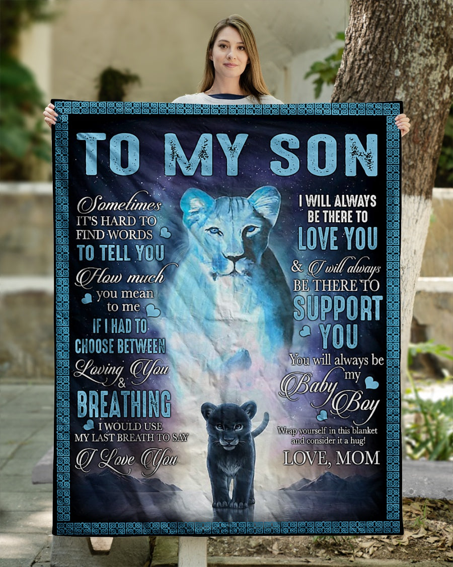 Perfect Gift For Son - from mom blanket (SKUB07-74)