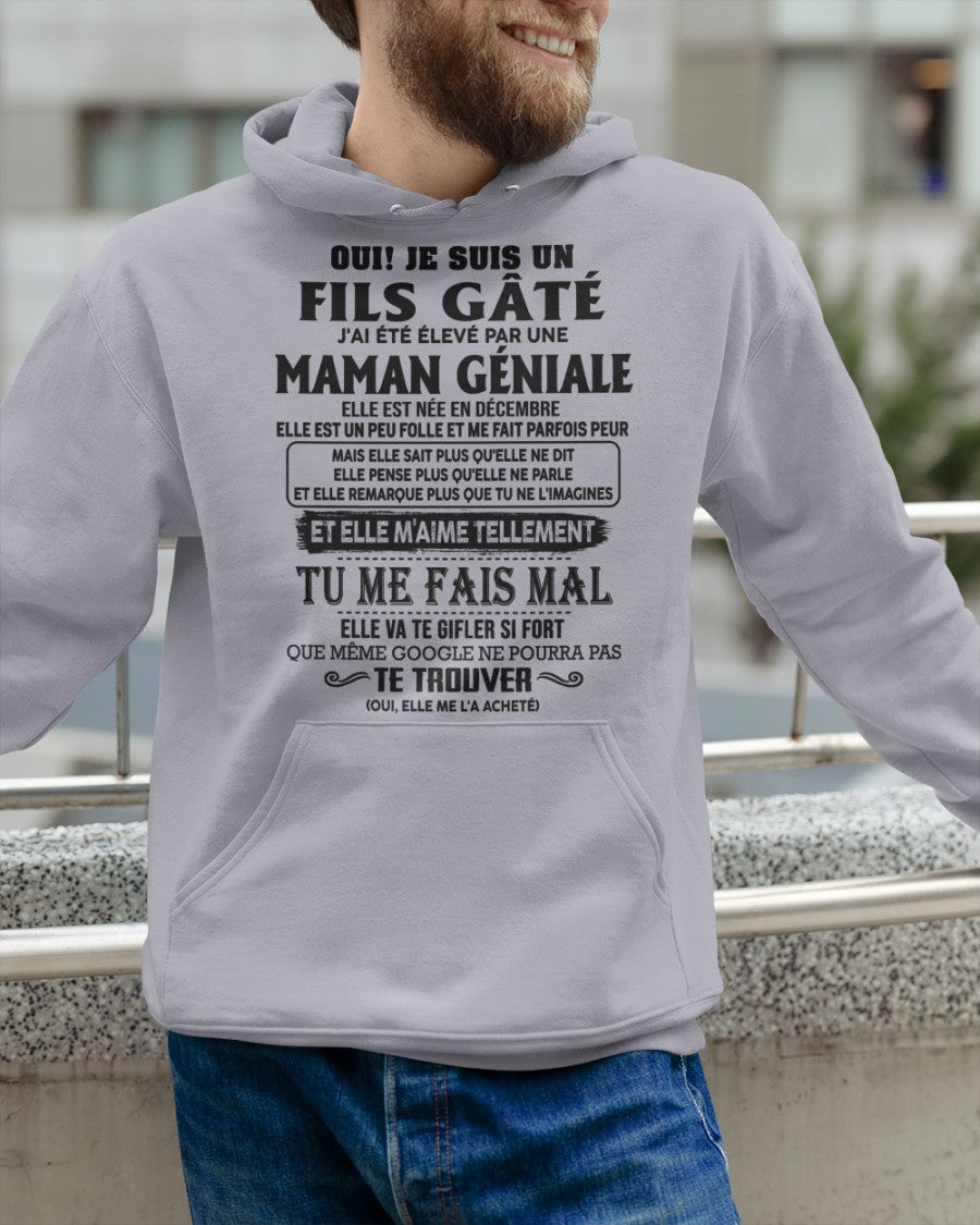 DÉCEMBRE - Maman géniale - Cadeau parfait pour ton fils (SKU10-162-12)