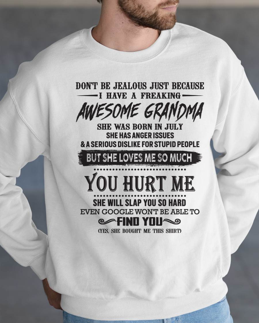 July - Awesome Grandma - The perfect gift for a grandson or granddaughter ( SKU07-153-07)