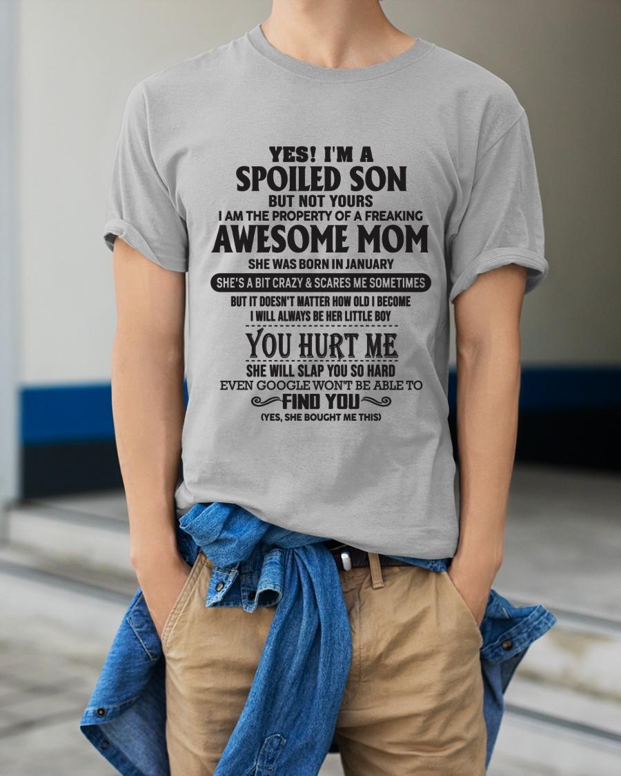 January - Gift for Son from a Legendary Mom ( SKU-MS01-01)