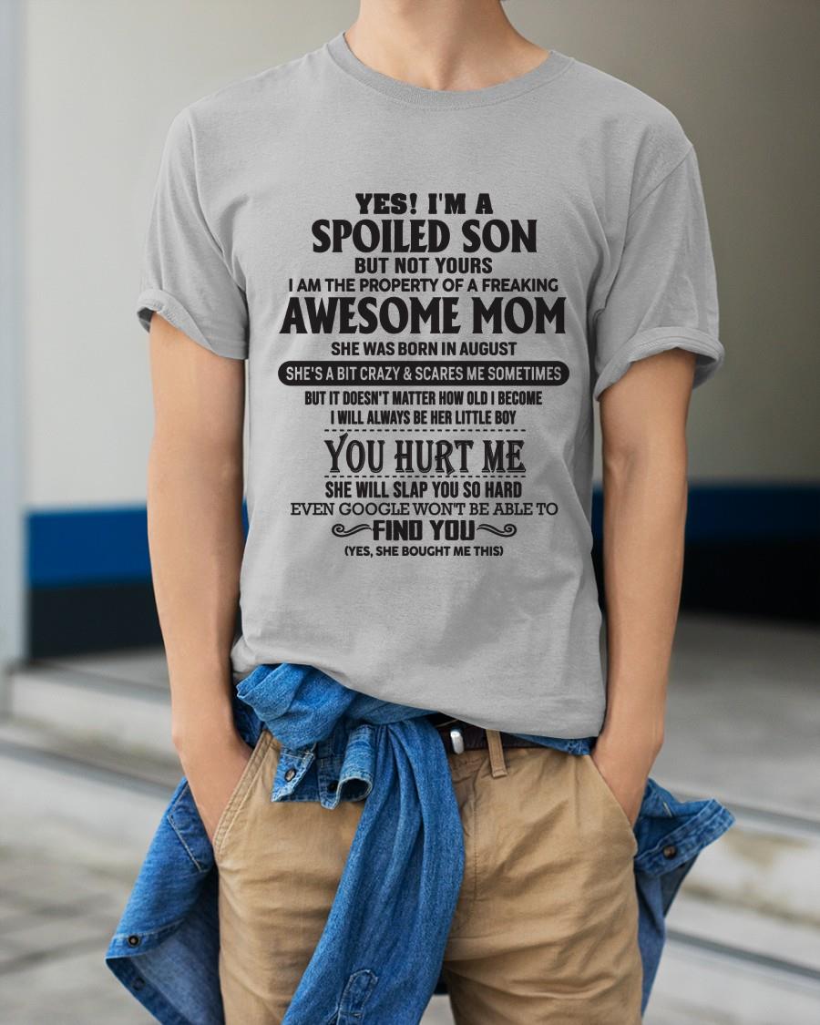 August - Gift for Son from a Legendary Mom ( SKU-MS01-08)