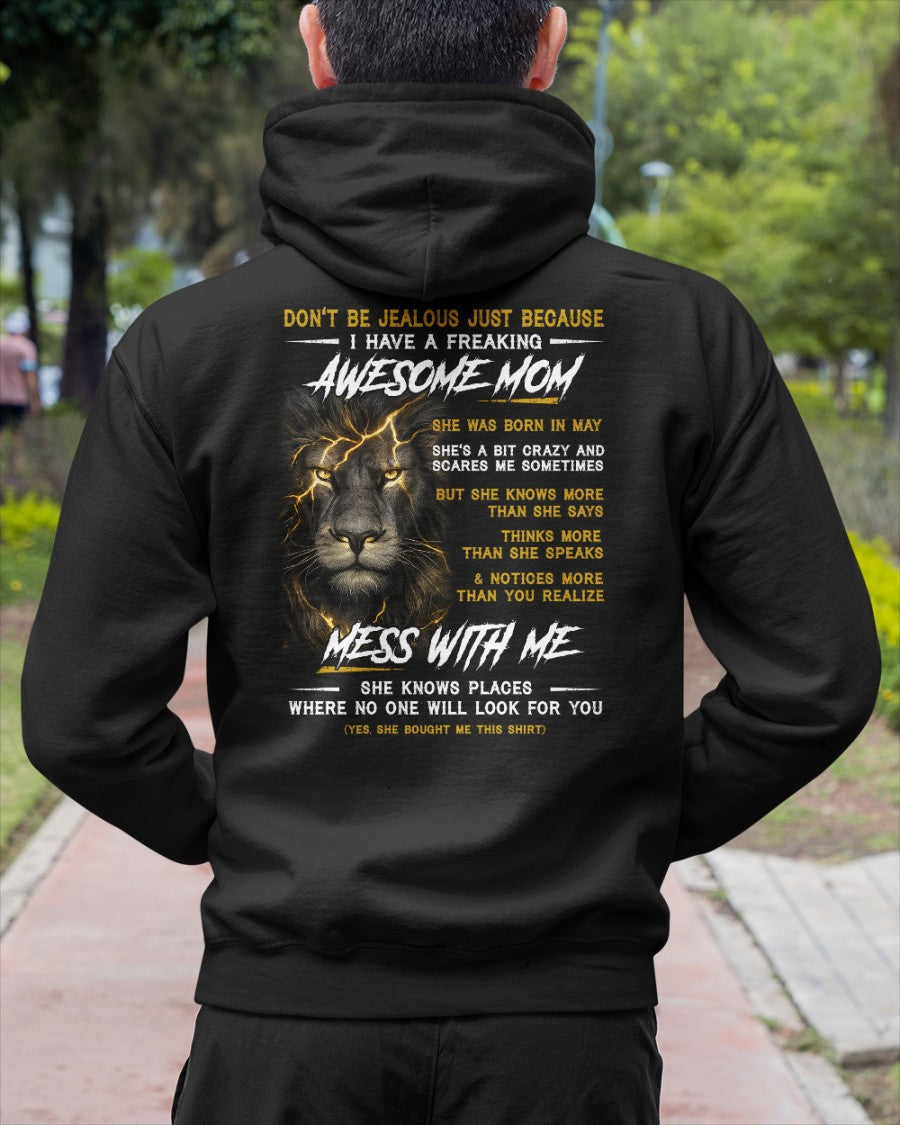 May - I HAVE FREAKING AWESOME MOM - PERFECT GIFT FOR YOUR SON (SKU2602-65-05)