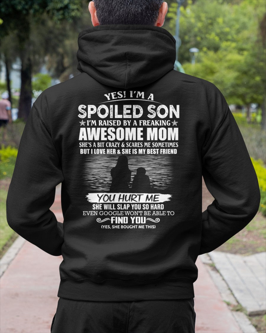 Yes! I’m a Spoiled Son Tee – Perfect Gift for son ( SKU10-128-00 )