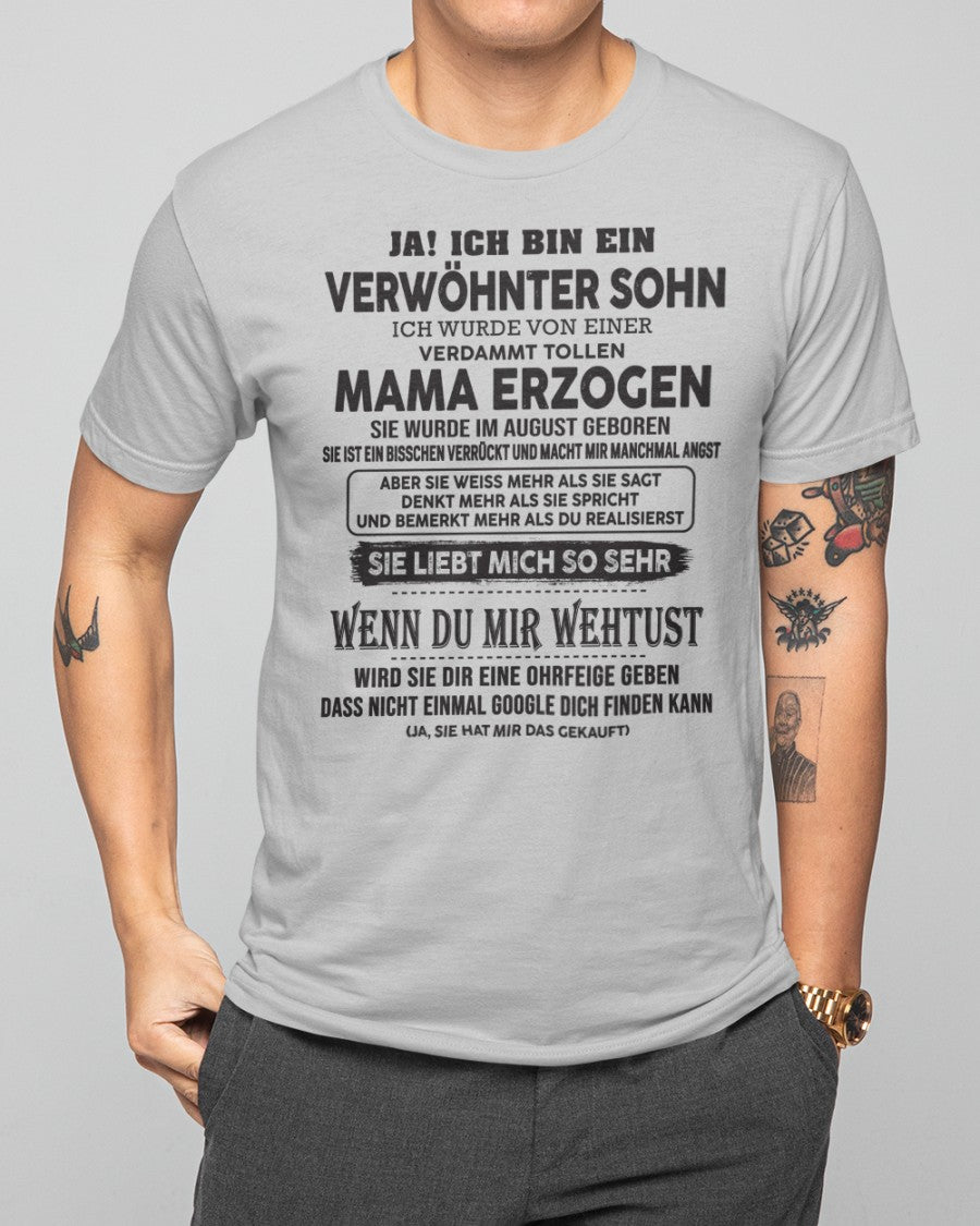 August – Tolle Mama – Das perfekte Geschenk für deinen Sohn (SKU06-40-08)