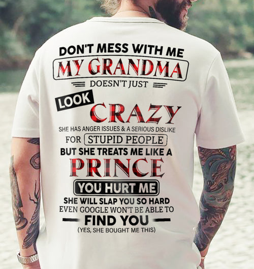 Awesome Grandma - Perfect gift for you grandson - TW00 (SKU2606-336-00)