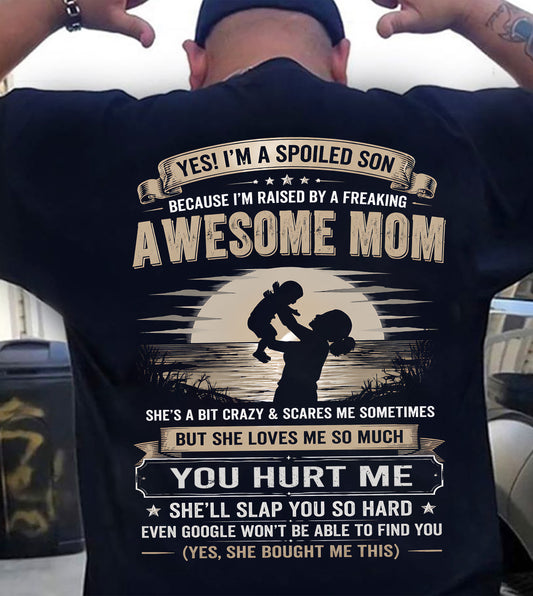 Awesome mom - Perfect gift for your Son (SKU2607-275-00)