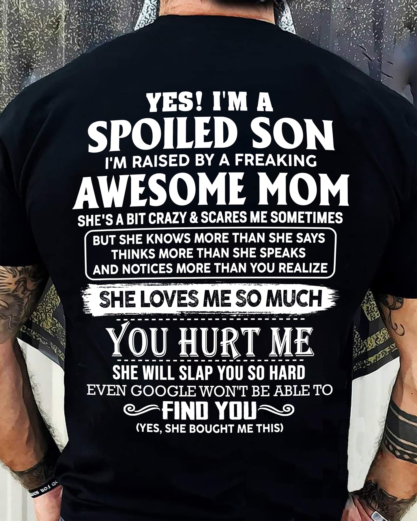 Awesome mom - Perfect gift for your Son (SKU2604-175-00)