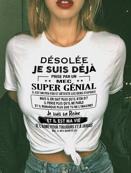Homme génial - Cadeau parfait pour votre petite amie, votre femme (SKUF04-14-00)