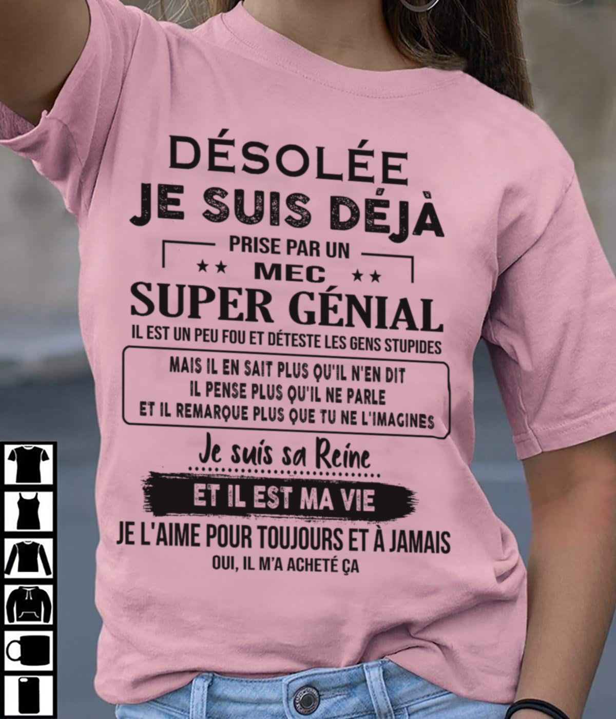 Homme génial - Cadeau parfait pour votre petite amie, votre femme (SKUF04-14-00)