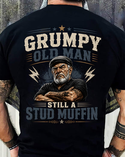 GRUMPY OLD MAN - T-SHIRT FOR MEN - (SKU2608-52-00)