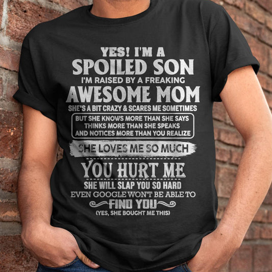 Awesome Mom - Perfect Gift For Your Spoiled Son (SKU05-47-00)