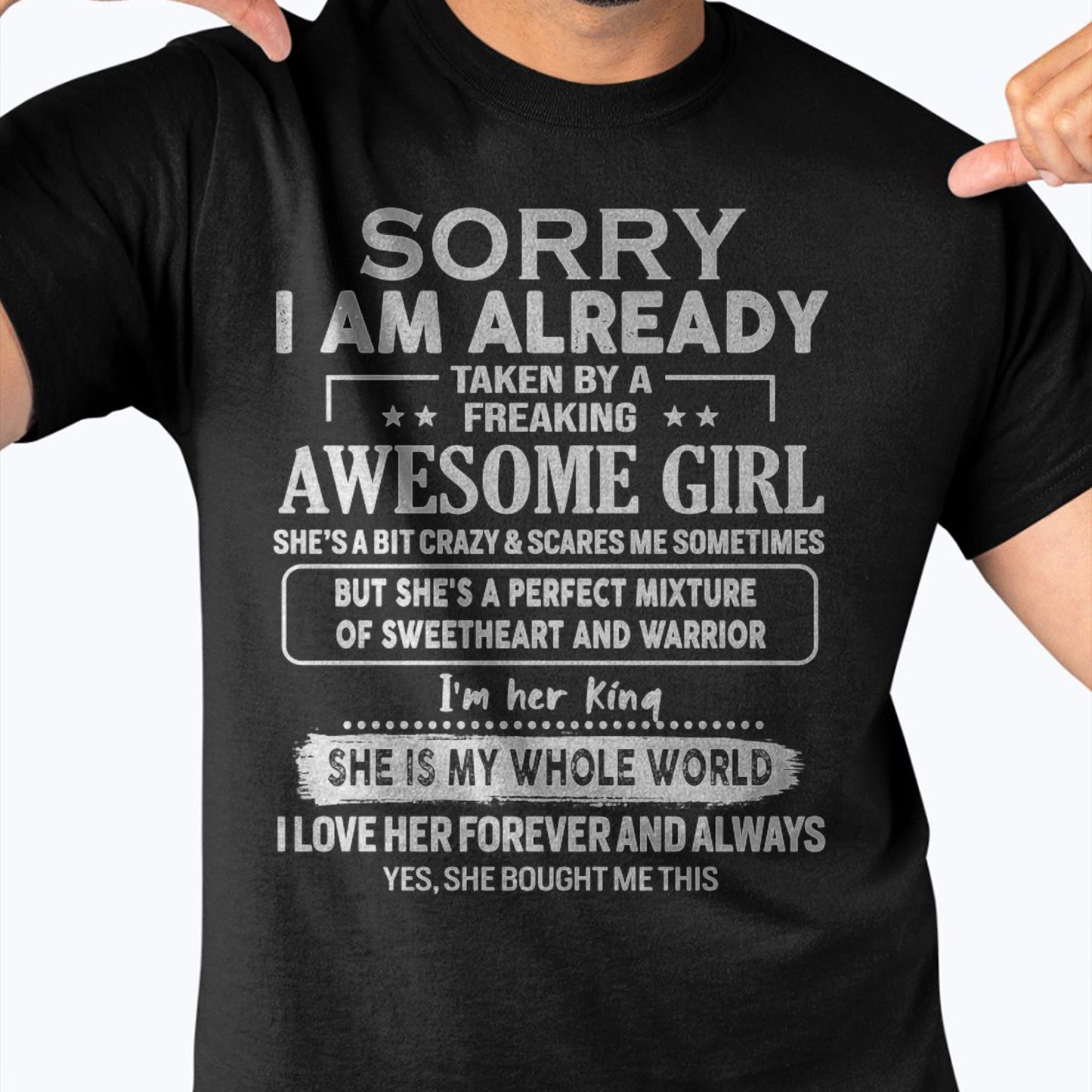 Awesome Girl - Perfect Gift For Your Boyfriend, Husband (SKU06-39-00)