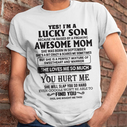 September - Sweetheart And Warrior Mom - Perfect Gift For Your Son (SKU06-44-09)