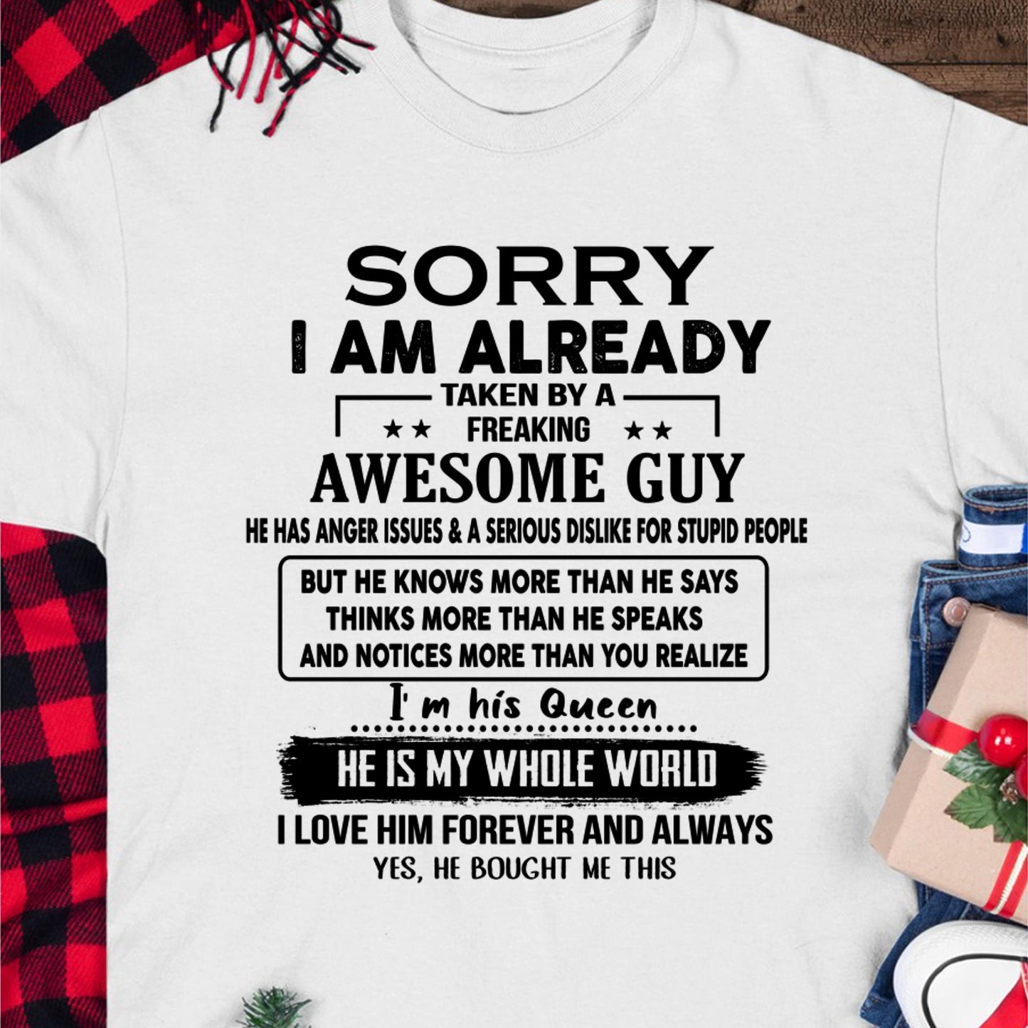 Awesome Guy - Perfect gift for your girlfriend or wife (SKUT08-11-00)