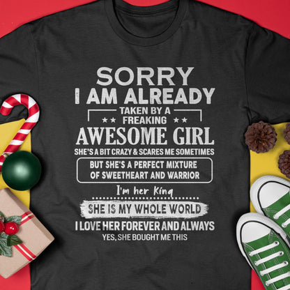Awesome Girl - Perfect Gift For Your Boyfriend, Husband (SKU06-39-00)