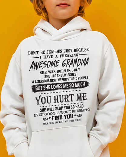 July - Awesome Grandma - The perfect gift for a grandson or granddaughter ( SKU07-153-07)