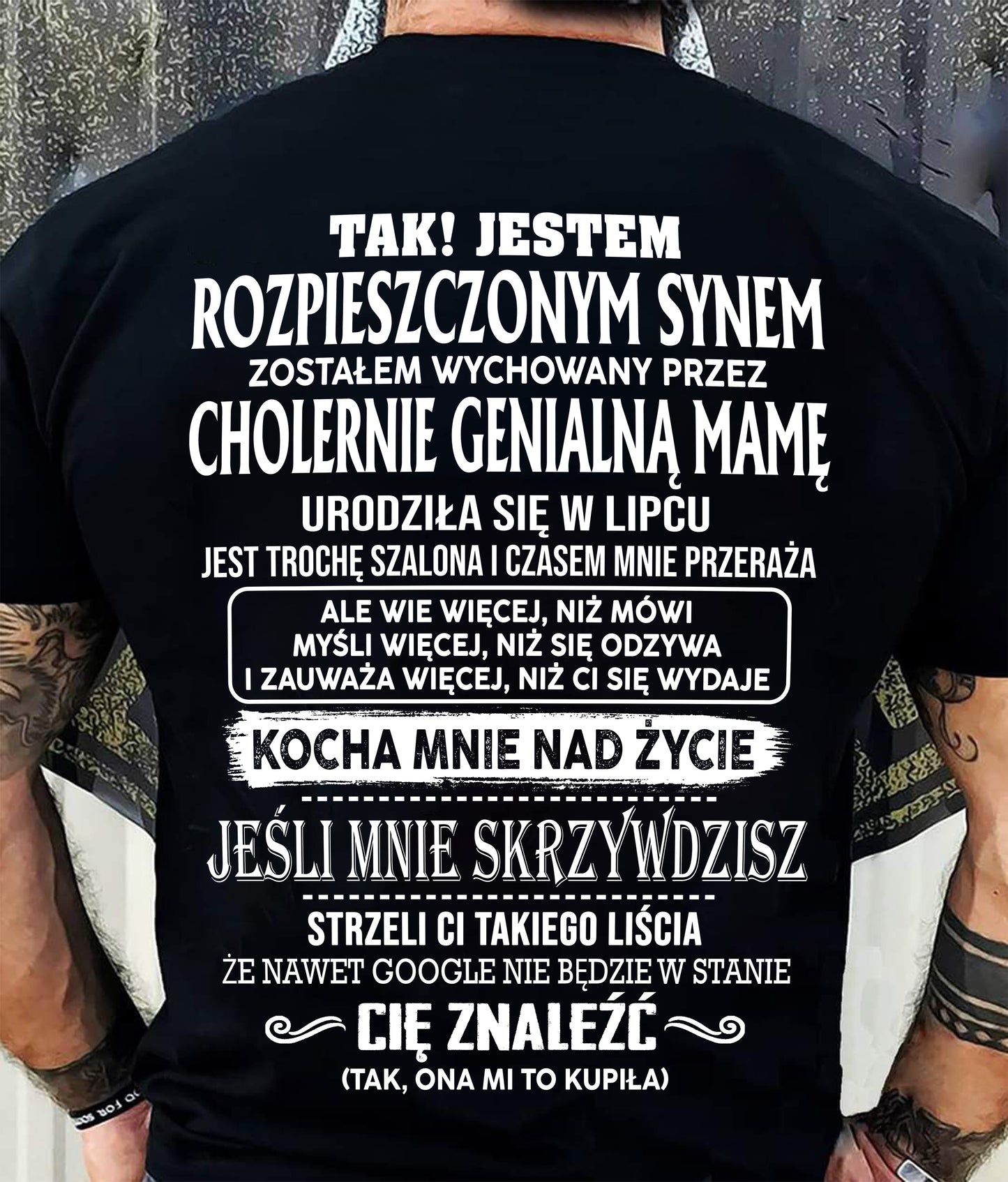 Lipiec - Wspaniała Mama – Idealny prezent dla Twojego syna (SKU2605-309-07)