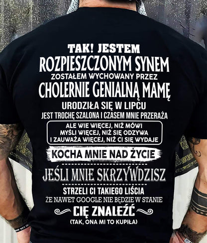 Lipiec - Wspaniała Mama – Idealny prezent dla Twojego syna (SKU2605-309-07)