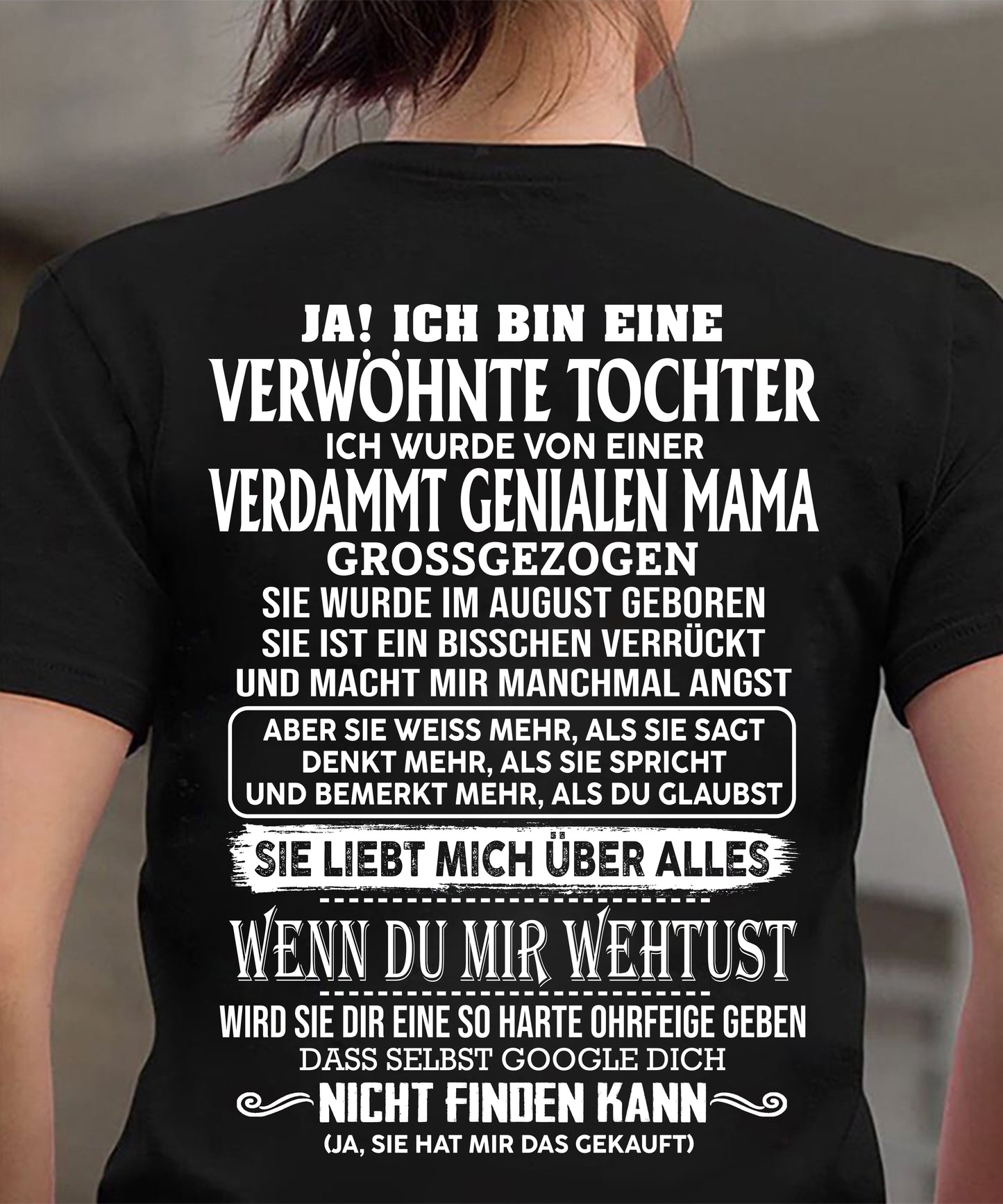August - Fantastische Mama – Perfektes Geschenk für deine Tochter (SKU2605-341-08)