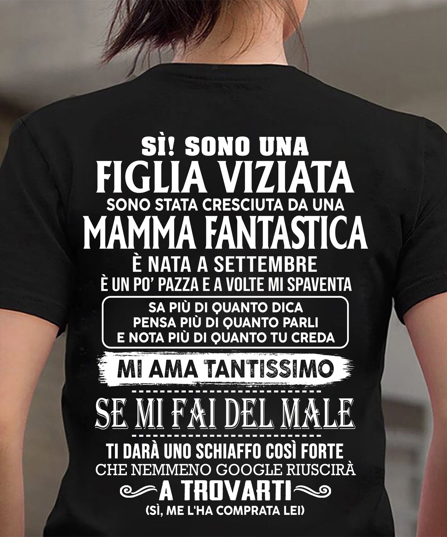 Settembre - Fantastica mamma - Regalo perfetto per tua figlia (SKU2605-263-09)