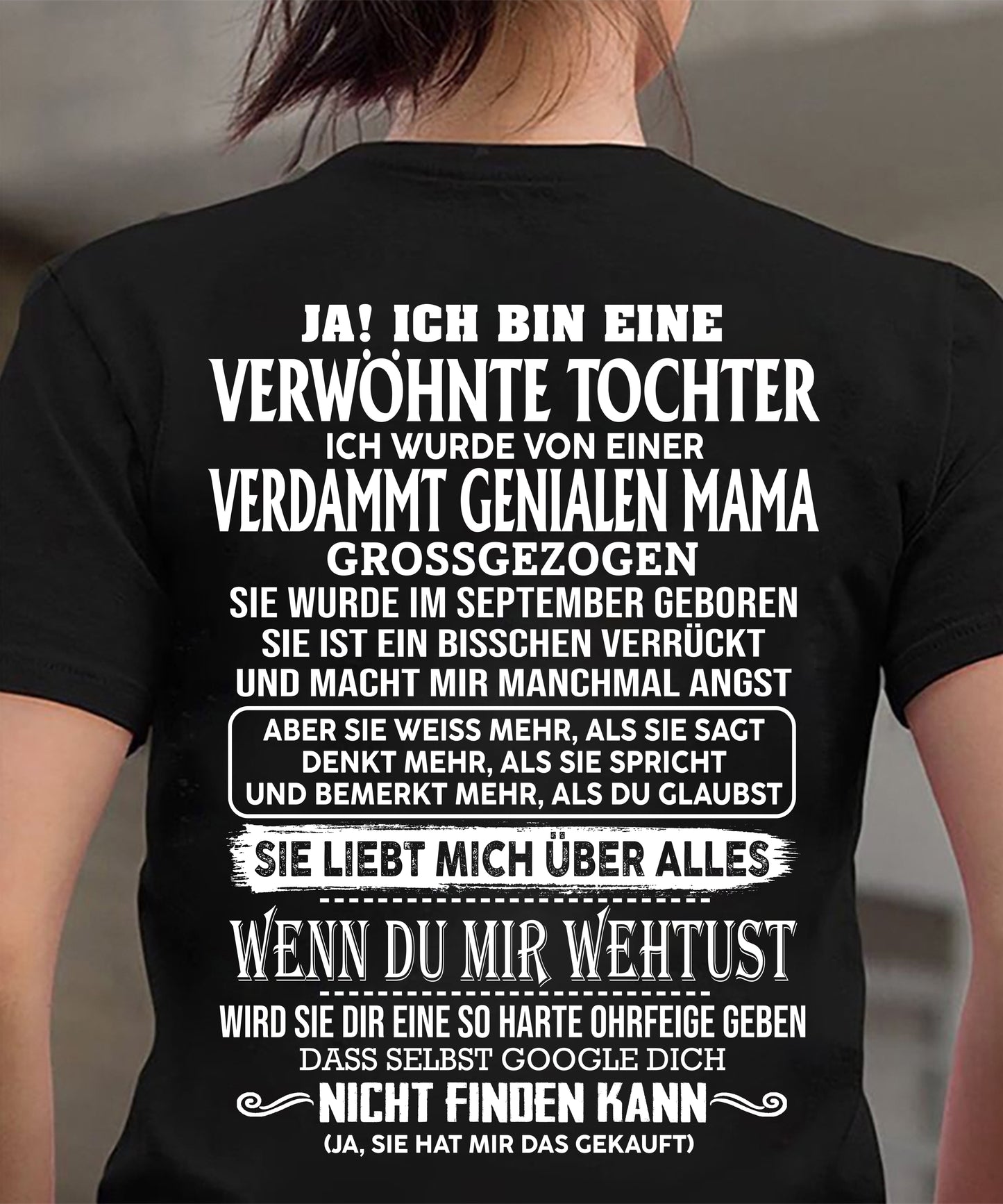 September - Fantastische Mama – Perfektes Geschenk für deine Tochter (SKU2605-341-09)