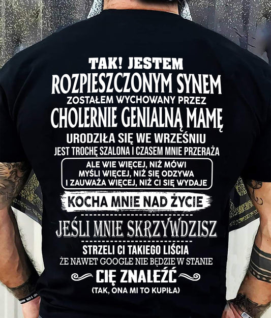 Wrzesień - Wspaniała Mama – Idealny prezent dla Twojego syna (SKU2605-309-09)
