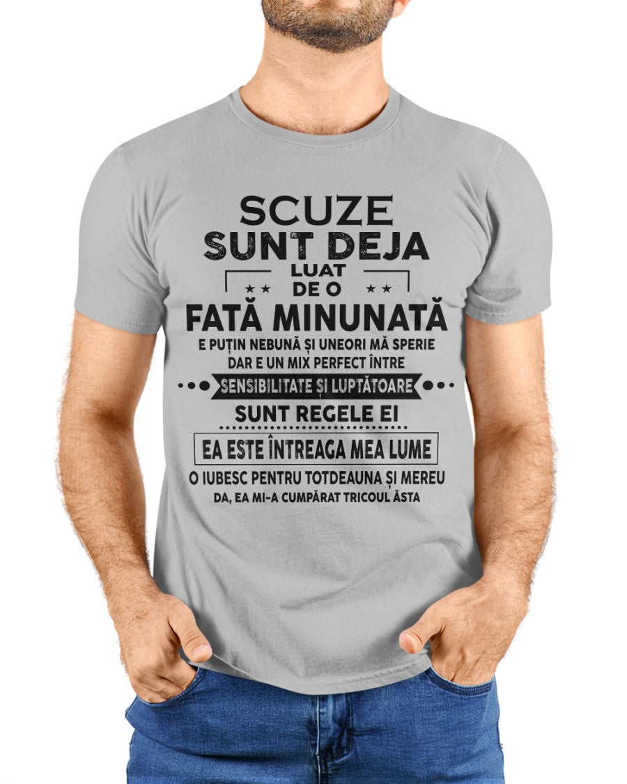 Acesta este tricoul pentru tine. Fă-o să zâmbească în fiecare zi când porți acest tricou - (SKU-RO-SRNAM-00) TW07-00 ROMANIA