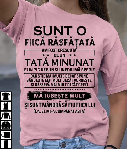 Cel mai frumos cadou pentru prințesa ta - (SKU-RO-DAU) TW07-00 ROMANIA