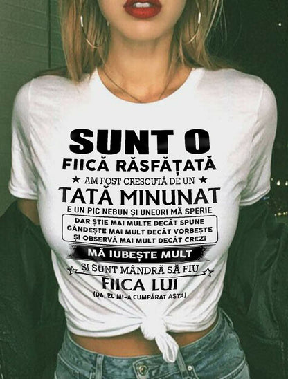 Cel mai frumos cadou pentru prințesa ta - (SKU-RO-DAU) TW07-00 ROMANIA