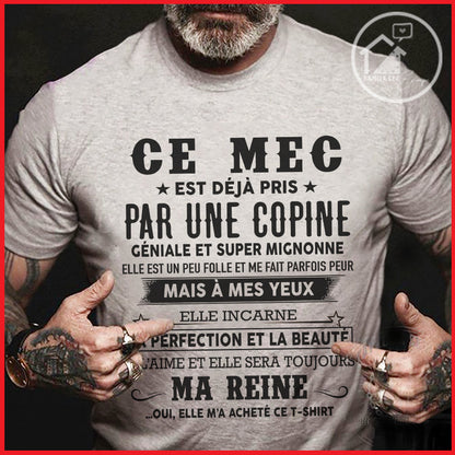 Cadeau parfait pour votre petit ami, votre mari - CE MEC - (SKU.CEMEC.G) - TW07-00