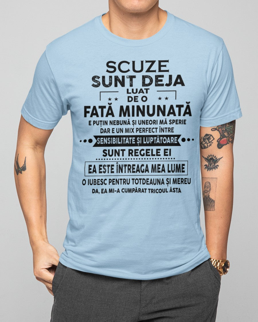 Acesta este tricoul pentru tine. Fă-o să zâmbească în fiecare zi când porți acest tricou - (SKU-RO-SRNAM-00) TW07-00 ROMANIA