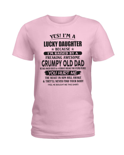 Yes! I'm a Lucky Daughter - The perfect gift for your daughter - (SKU07-85-00) - TW07-00