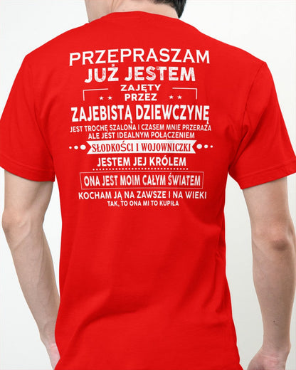 Hej, piękna dziewczyno – Idealny prezent dla Twojego chłopaka lub męża - (SKU07-55-00) - TW07-00