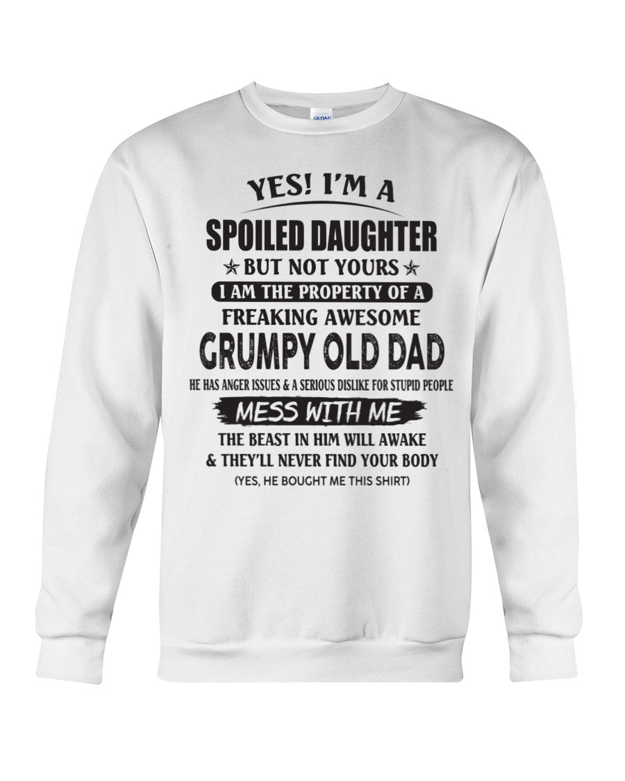 Yes! I'm a Spoiled Daughter - The perfect gift for your daughter - (SKU07-17-00) - TW07-00