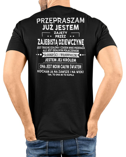 Hej, piękna dziewczyno – Idealny prezent dla Twojego chłopaka lub męża - (SKU07-55-00) - TW07-00