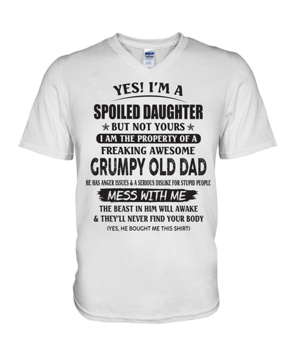 Yes! I'm a Spoiled Daughter - The perfect gift for your daughter - (SKU07-17-00) - TW07-00