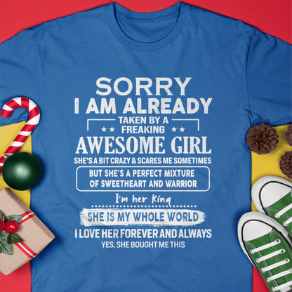 Awesome Girl - Perfect Gift For Your Boyfriend, Husband (SKU06-39-00)
