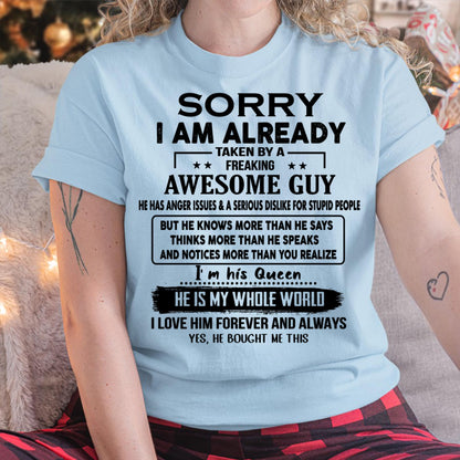 Awesome Guy - Perfect gift for your girlfriend or wife (SKUT08-11-00)