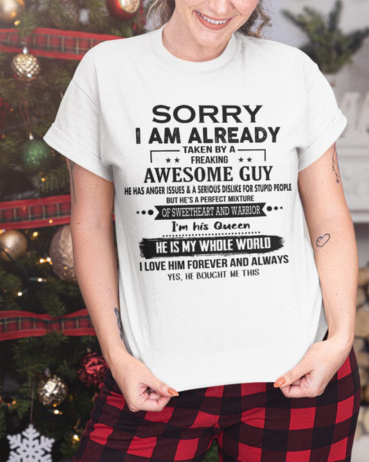 GIFT FOR AWESOME GIRL -SWEETHEART GUY